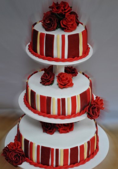 Свадебный торт К38774 - Кондитерская Крем-Карамель