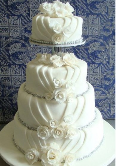 Торт на свадьбу Ч38789 - Кондитерский цех Чародейка