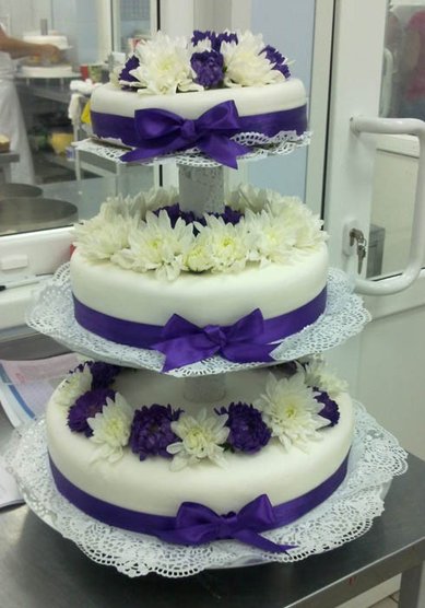 Свадебный торт К38796 - Кондитерская-мастерская Капучино