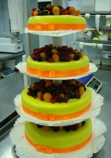 Свадебный торт К38798 - Кондитерская-мастерская Капучино