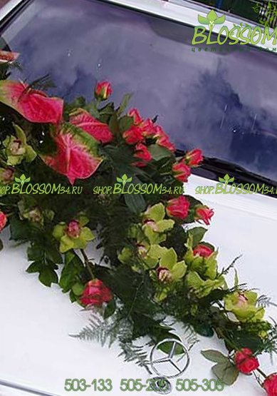 Цветочная композиция B5705 - Салон цветов Blossom