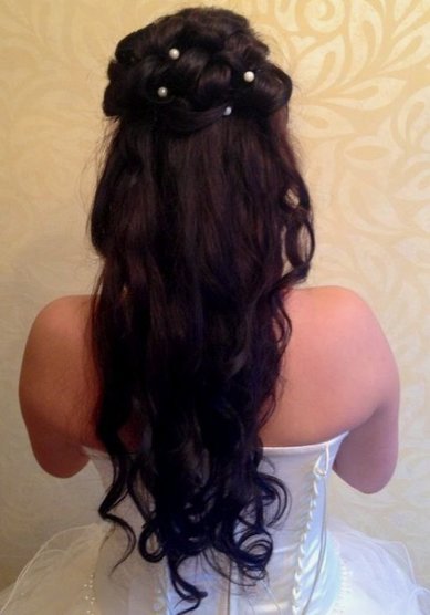 Свадебная прическа С15141 - Стилист-визажист Светлана Беркунцова