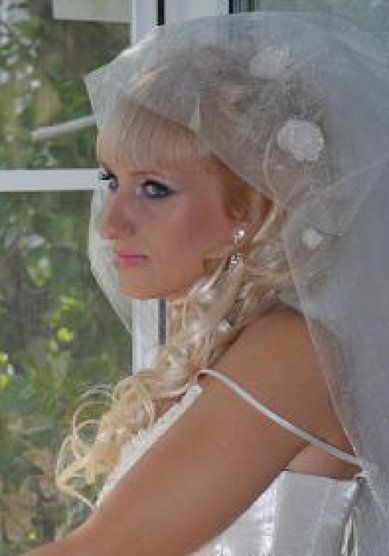 Прическа на свадьбу А15154 - Стилист-визажист Алена Бурова