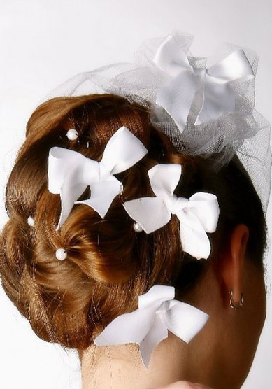 Прическа на свадьбу А15156 - Стилист-визажист Алена Бурова