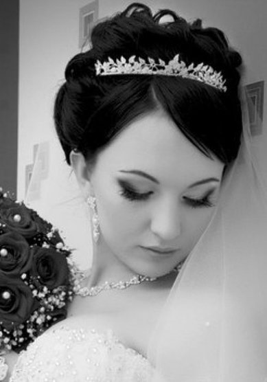 Прическа на свадьбу А15162 - Стилист-визажист Анастасия Скрынникова