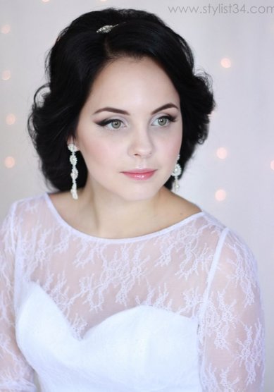 Прическа на свадьбу С20792 - Стилист-визажист Светлана Беркунцова