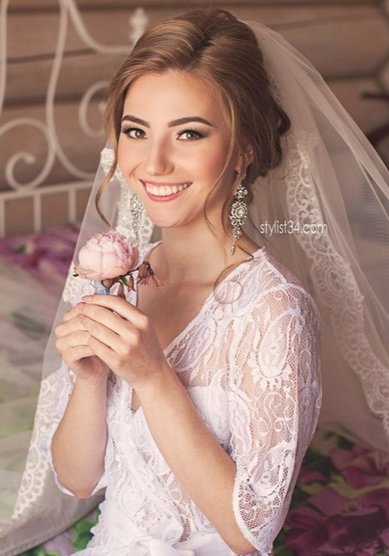 Образ невесты С20806 - Стилист-визажист Светлана Беркунцова