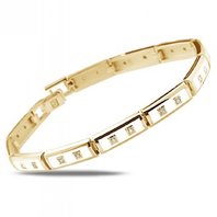 Обручальное кольцо Браслет КРИТ-S14566 из красного золота, гладкое