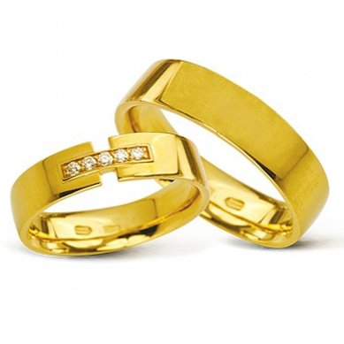 Обручальные кольца Атланта | Атланта-S14549 - Ювелирный салон SHULGA в Волгограде