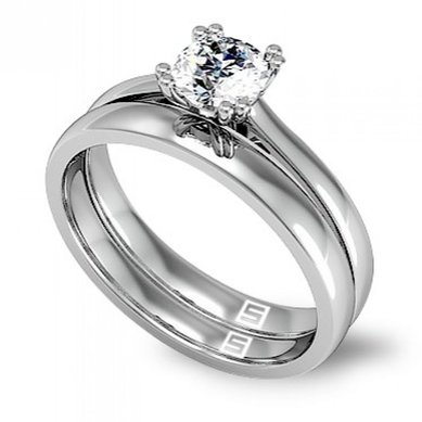 Помолвочное кольцо AMORE-S14555 - Ювелирный салон SHULGA в Волгограде