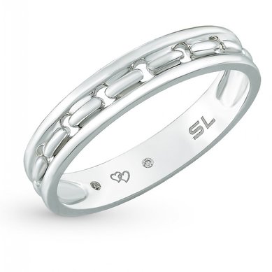 Обручальное кольцо S14572 - Ювелирный салон SUNLIGHT в Волгограде