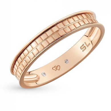 Обручальное кольцо S14575 - Ювелирный салон SUNLIGHT в Волгограде