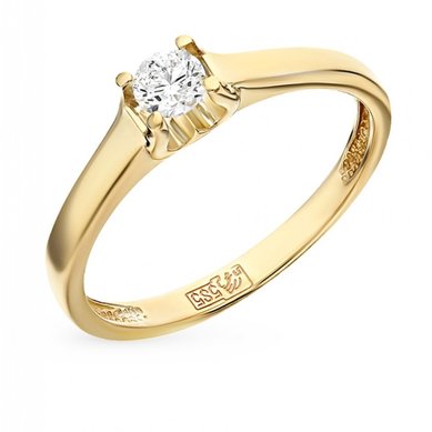 Помолвочное кольцо S14578 - Ювелирный салон SUNLIGHT в Волгограде