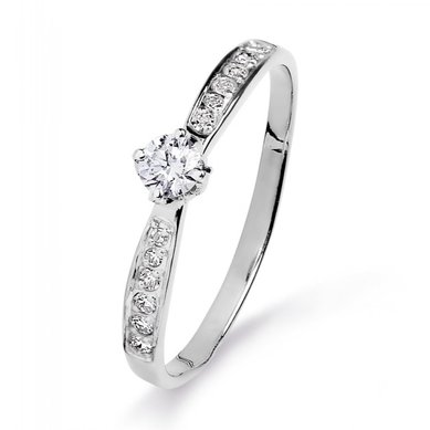Помолвочное кольцо Л14588 - Ювелирные салоны Линии Любви