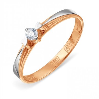 Помолвочное кольцо Л14590 - Ювелирные салоны Линии Любви