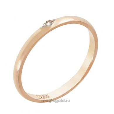 Обручальное кольцо М14591 - Ювелирный салон Магия Золота в Волгограде