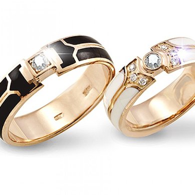 Обручальные кольца S4156 - Ювелирный салон SHULGA в Волгограде