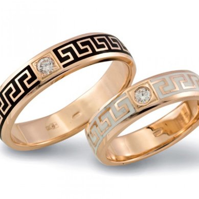 Обручальные кольца S4158 - Ювелирный салон SHULGA в Волгограде