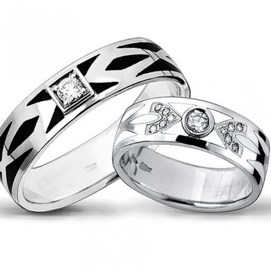 Обручальные кольца S4160 - Ювелирный салон SHULGA в Волгограде