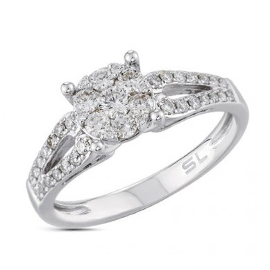 Помолвочное кольцо S4219 - Ювелирный салон SUNLIGHT в Волгограде