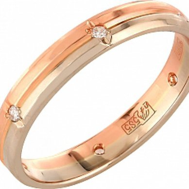 Обручальное кольцо М4228 - Ювелирный салон Магия Золота в Волгограде