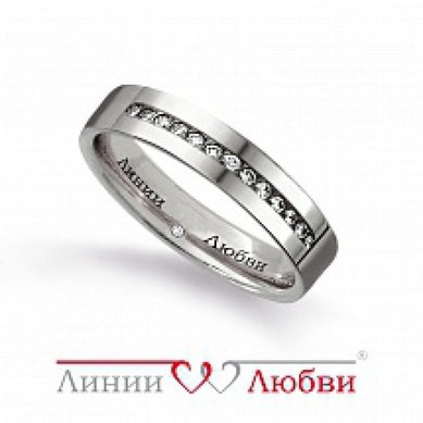 Обручальное кольцо Л4253 - Ювелирные салоны Линии Любви