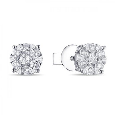 Серьги E2011-1851353BD-М8480 - Ювелирный бренд Московский ювелирный завод в Волгограде