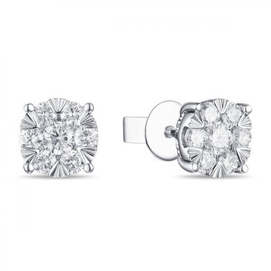 Серьги E2011-1851361BD-М8486 - Ювелирный бренд Московский ювелирный завод в Волгограде