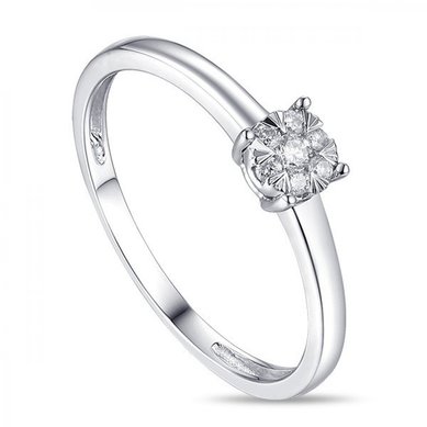 Помолвочное кольцо R2011-1851358AXD-R17-М8503 - Ювелирный бренд Московский ювелирный завод в Волгограде...