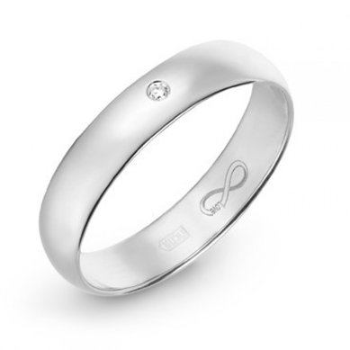 Обручальное кольцо R01-WED-00028-М8526 - Ювелирный бренд Московский ювелирный завод в Волгограде...