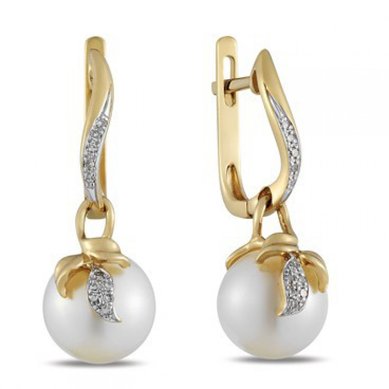 Серьги E108-1982356CP-R17-М8533 - Ювелирный бренд Московский ювелирный завод в Волгограде