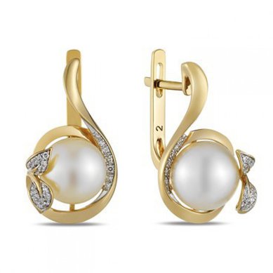 Серьги E108-1982362CP-R17-М8534 - Ювелирный бренд Московский ювелирный завод в Волгограде