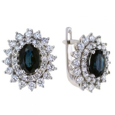 Серьги E108-135285CQQ65SE-М8545 - Ювелирный бренд Московский ювелирный завод в Волгограде