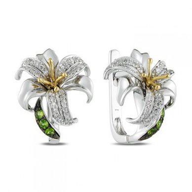 Серьги E108-1982181CXK-R17-М8553 - Ювелирный бренд Московский ювелирный завод в Волгограде