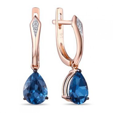 Серьги E2607-1982881CYU-R17-М8569 - Ювелирный бренд Московский ювелирный завод в Волгограде