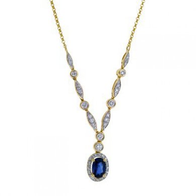 Ожерелье N108-351704D1FQQUSN-М8572 - Ювелирный бренд Московский ювелирный завод в Волгограде