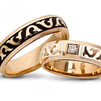 Обручальное кольцо S4165