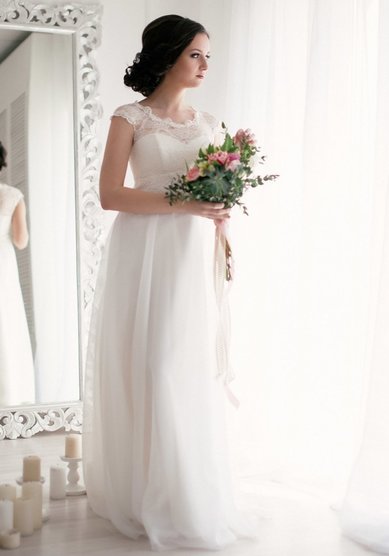 Свадебное платье Виктория-A65454 - Дизайн-студия свадебной моды AliceS